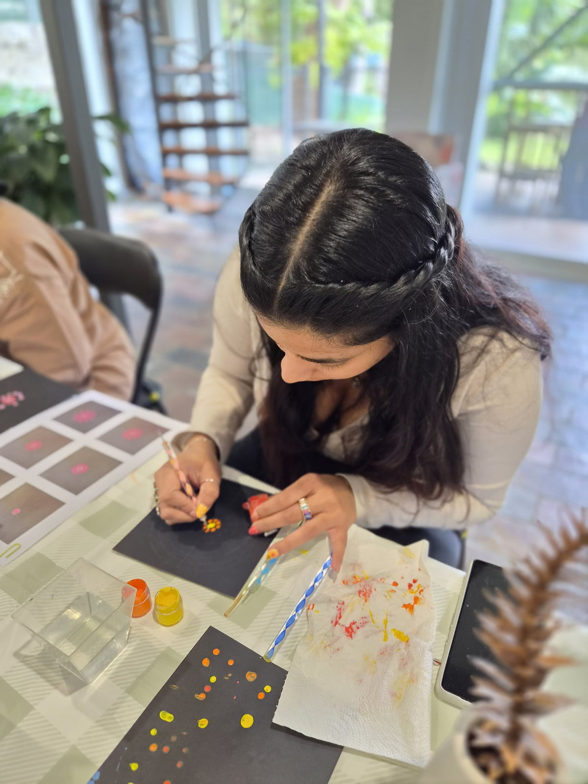 Mindful Dot Mandala Workshop: Among the Plants