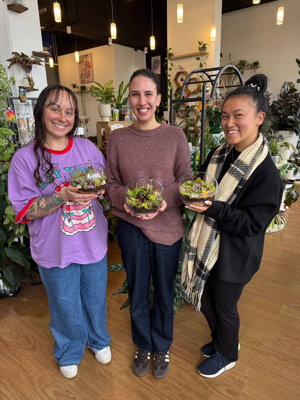 Succulent Terrarium Workshop