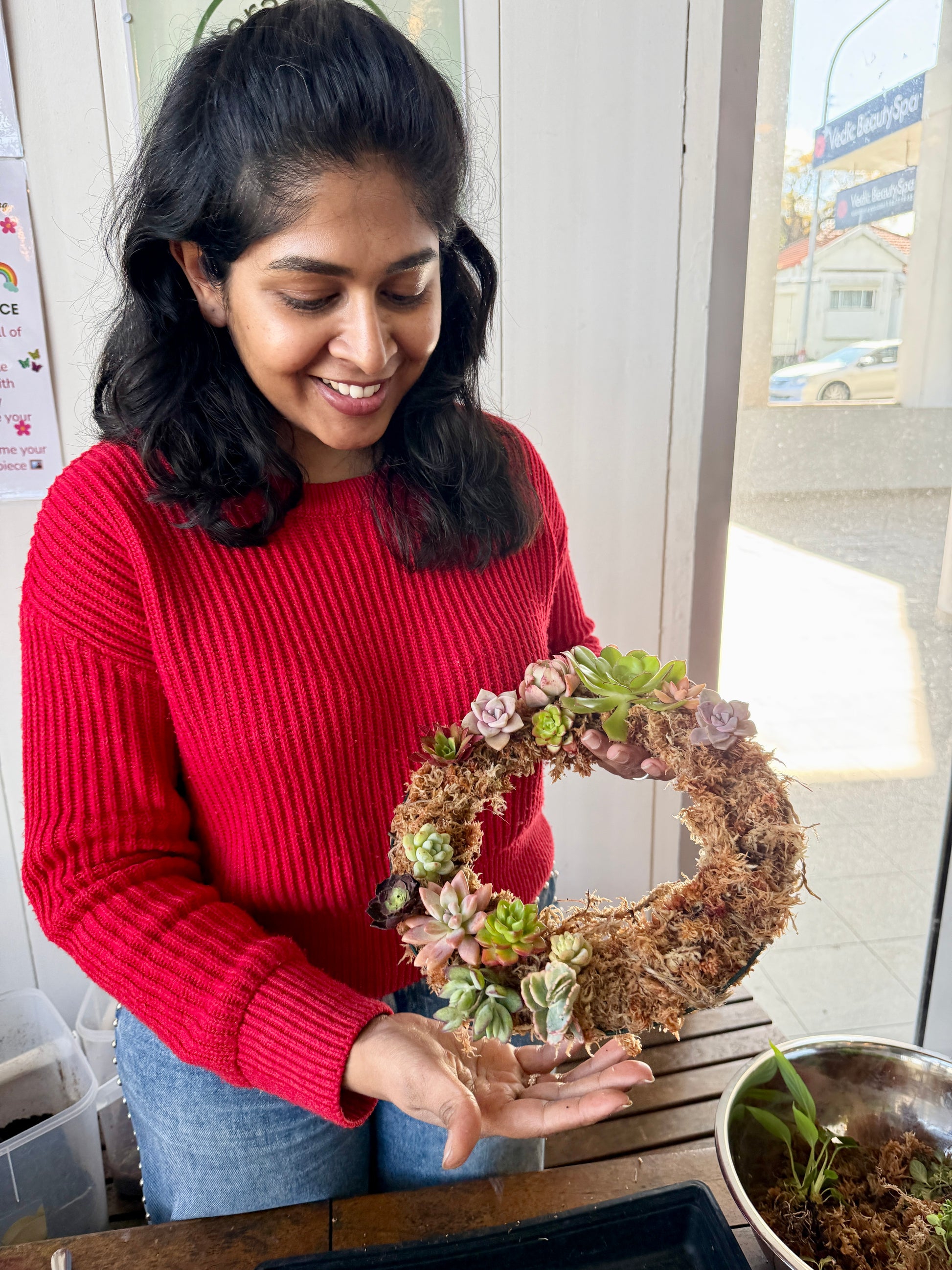 Succulent Wreath Workshop – Make a Living Wreath