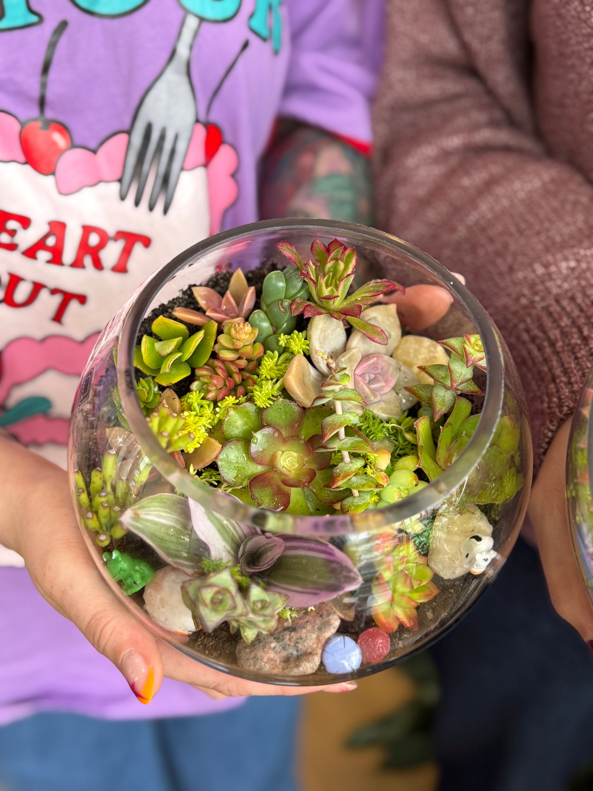 Succulent Terrarium Workshop
