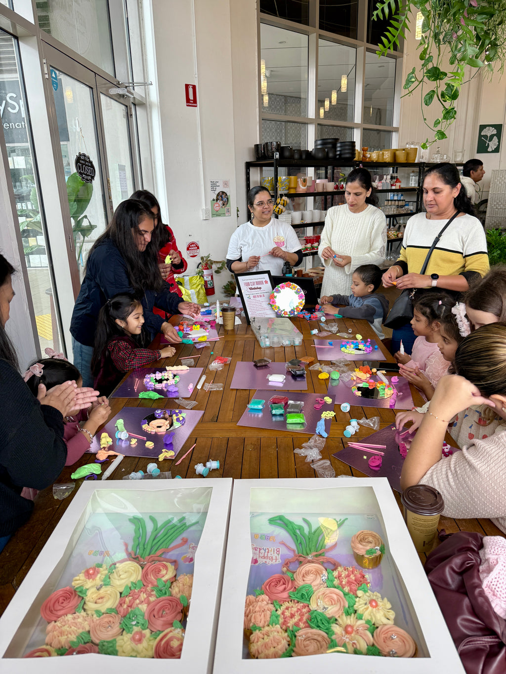 Frosted Frames & Foam Clay Mirror Combo Workshop