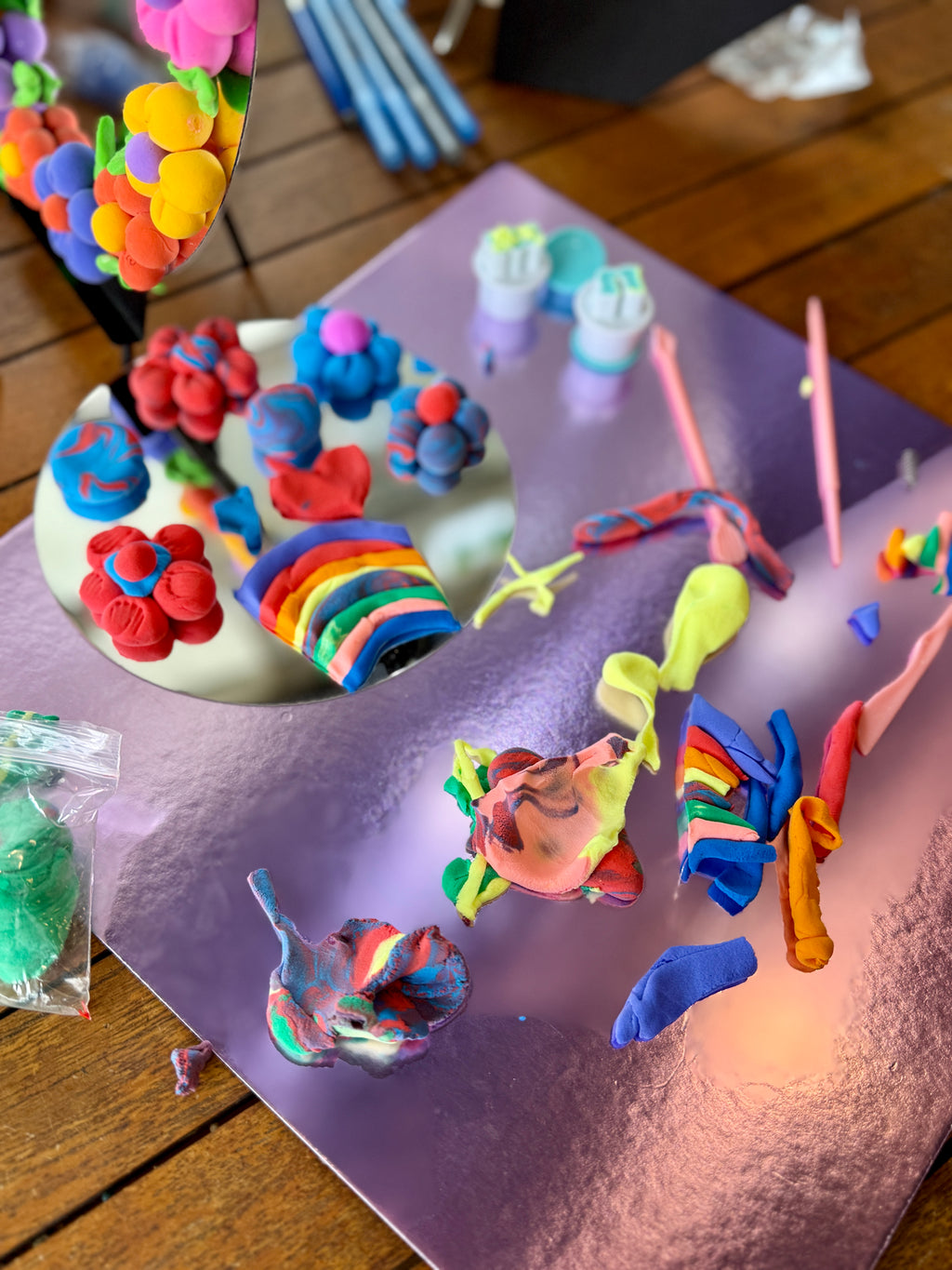 Frosted Frames & Foam Clay Mirror Combo Workshop