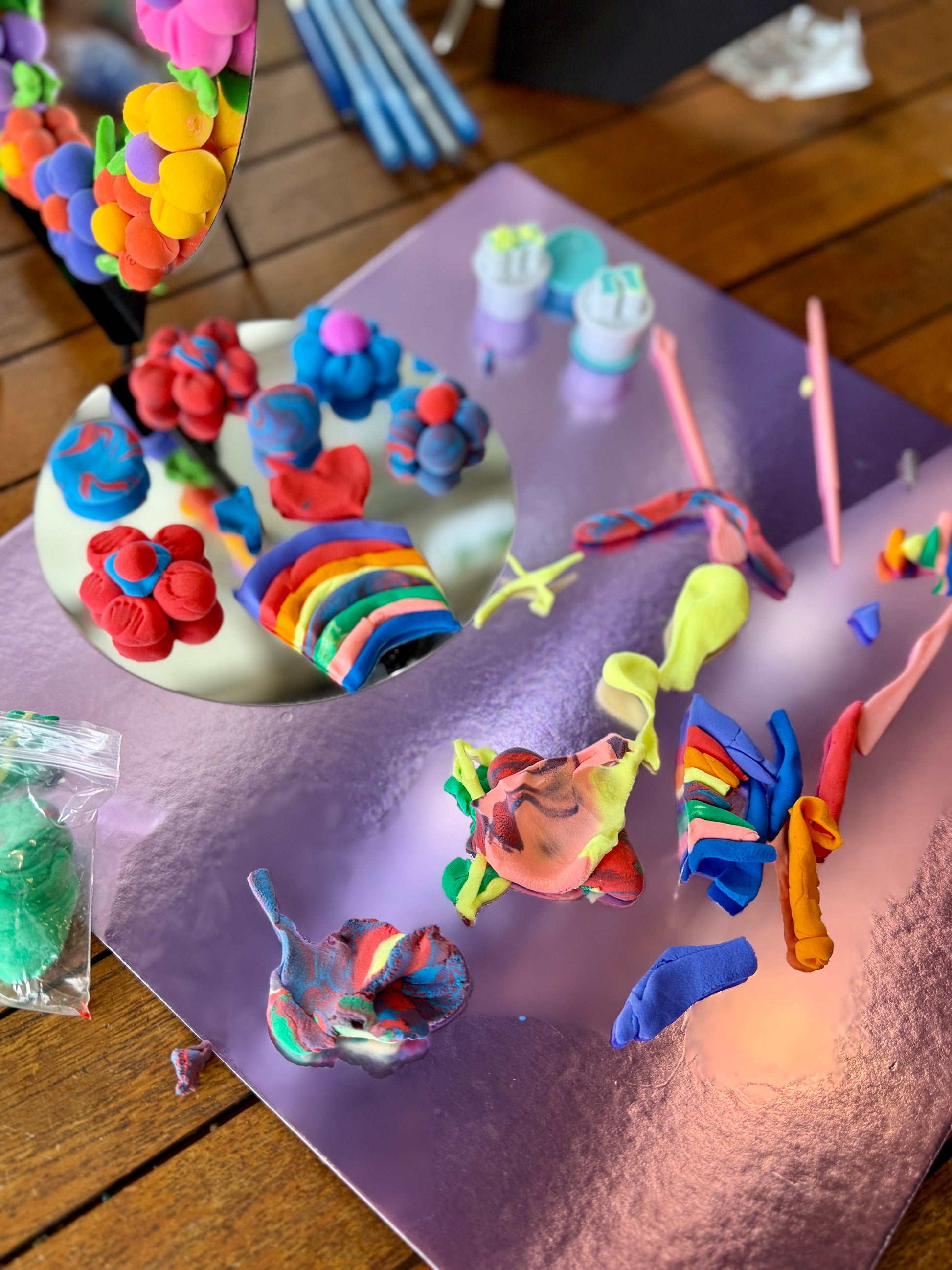 Frosted Frames & Foam Clay Mirror Combo Workshop