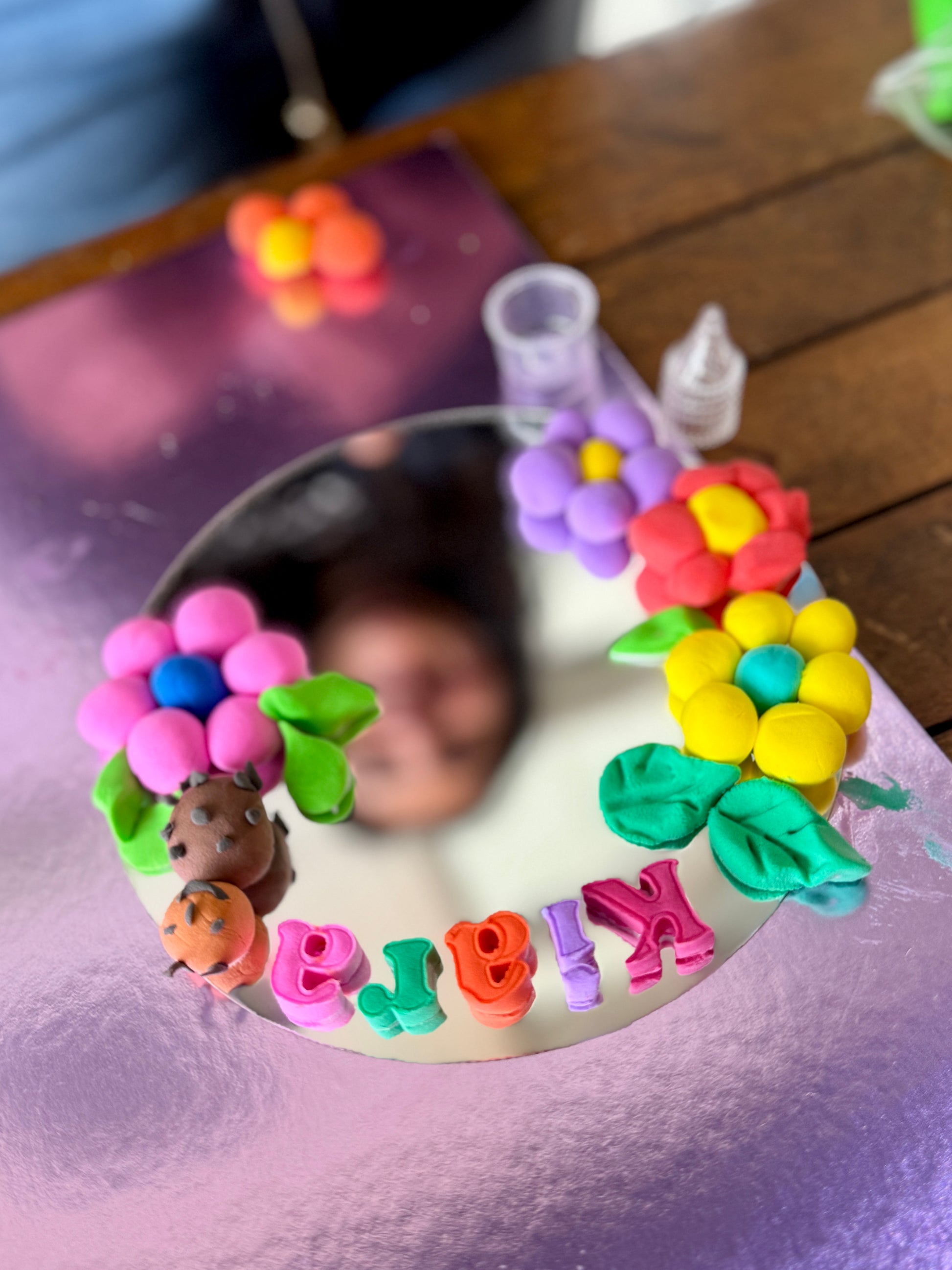 Frosted Frames & Foam Clay Mirror Combo Workshop