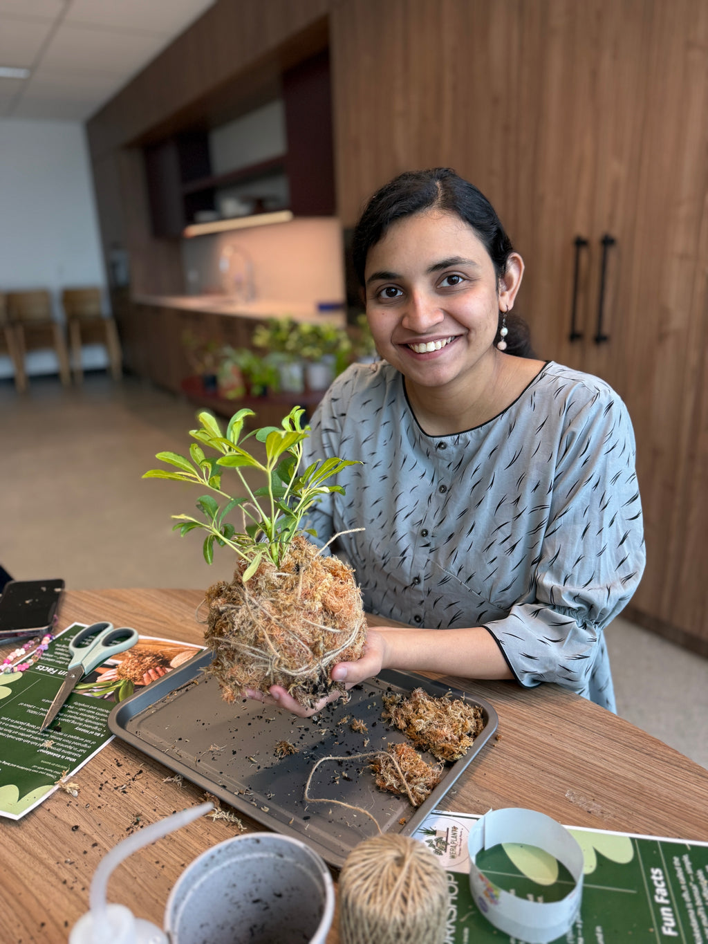 Kokedama Workshop – Create Your Own Moss Ball Magic! 🌱