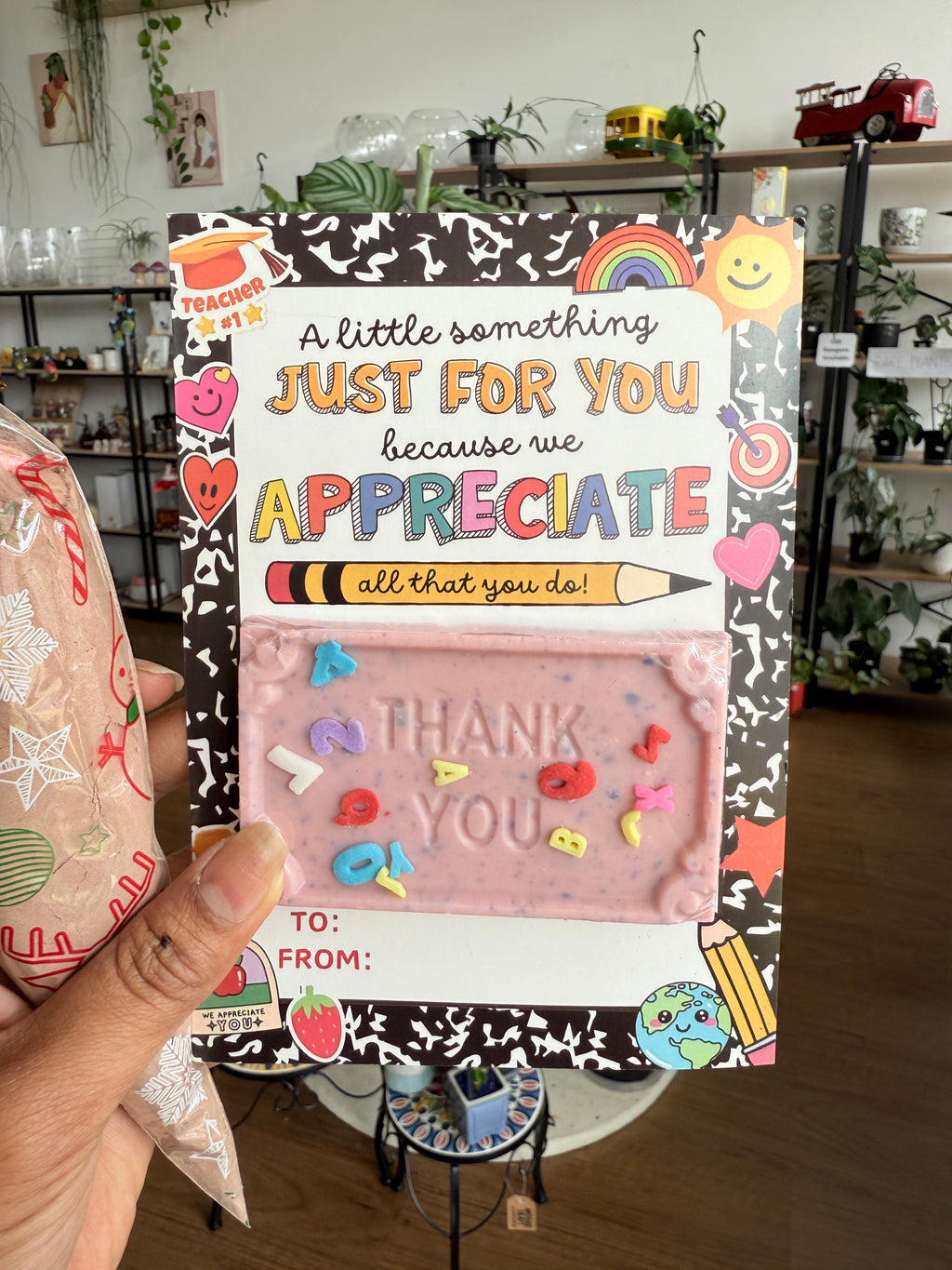 Personalised Teacher Gifts (Local Delivery / Pickup)