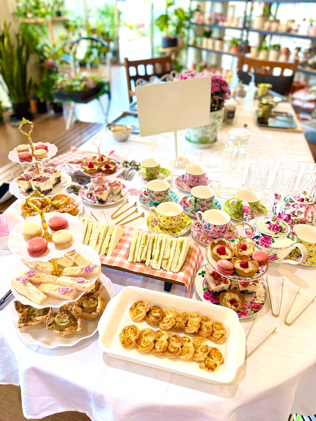 High Tea & Terrarium Workshop