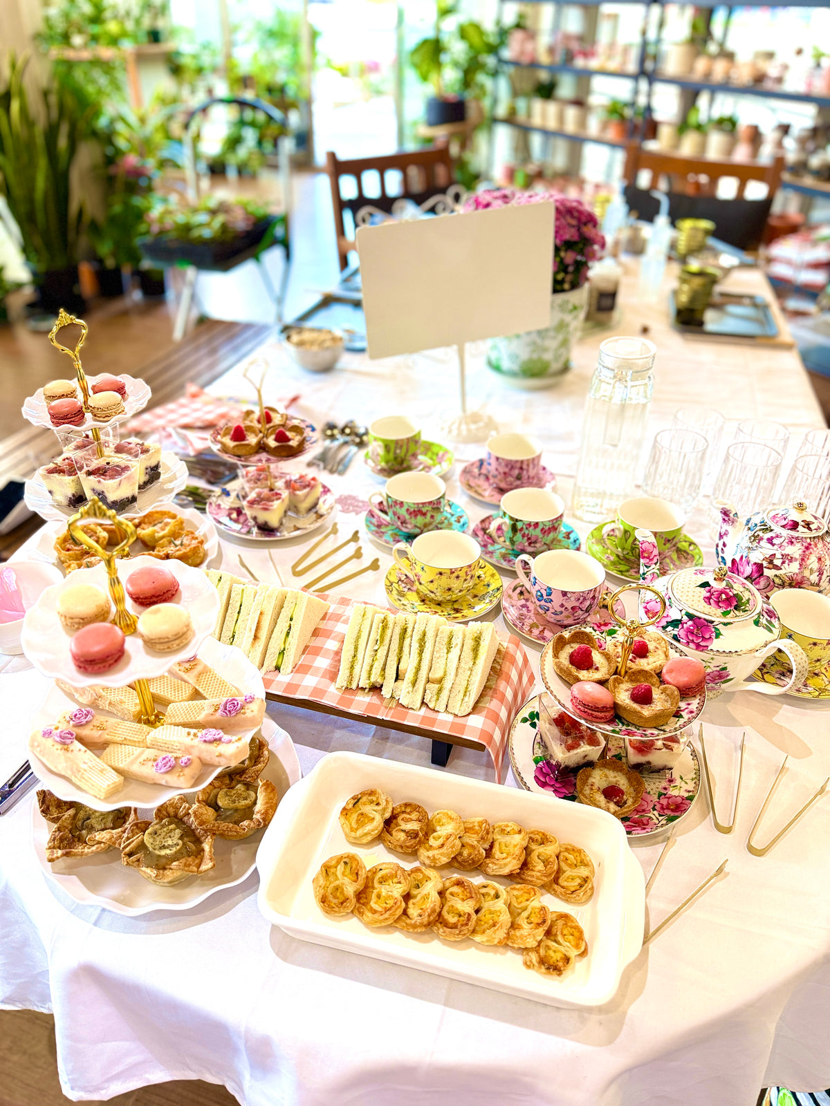 High Tea & Terrarium Workshop