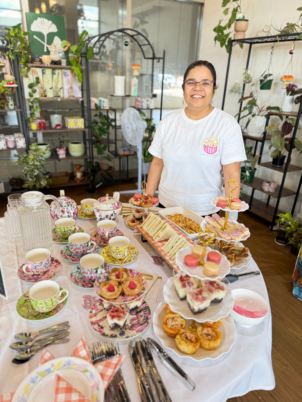 High Tea & Terrarium Workshop