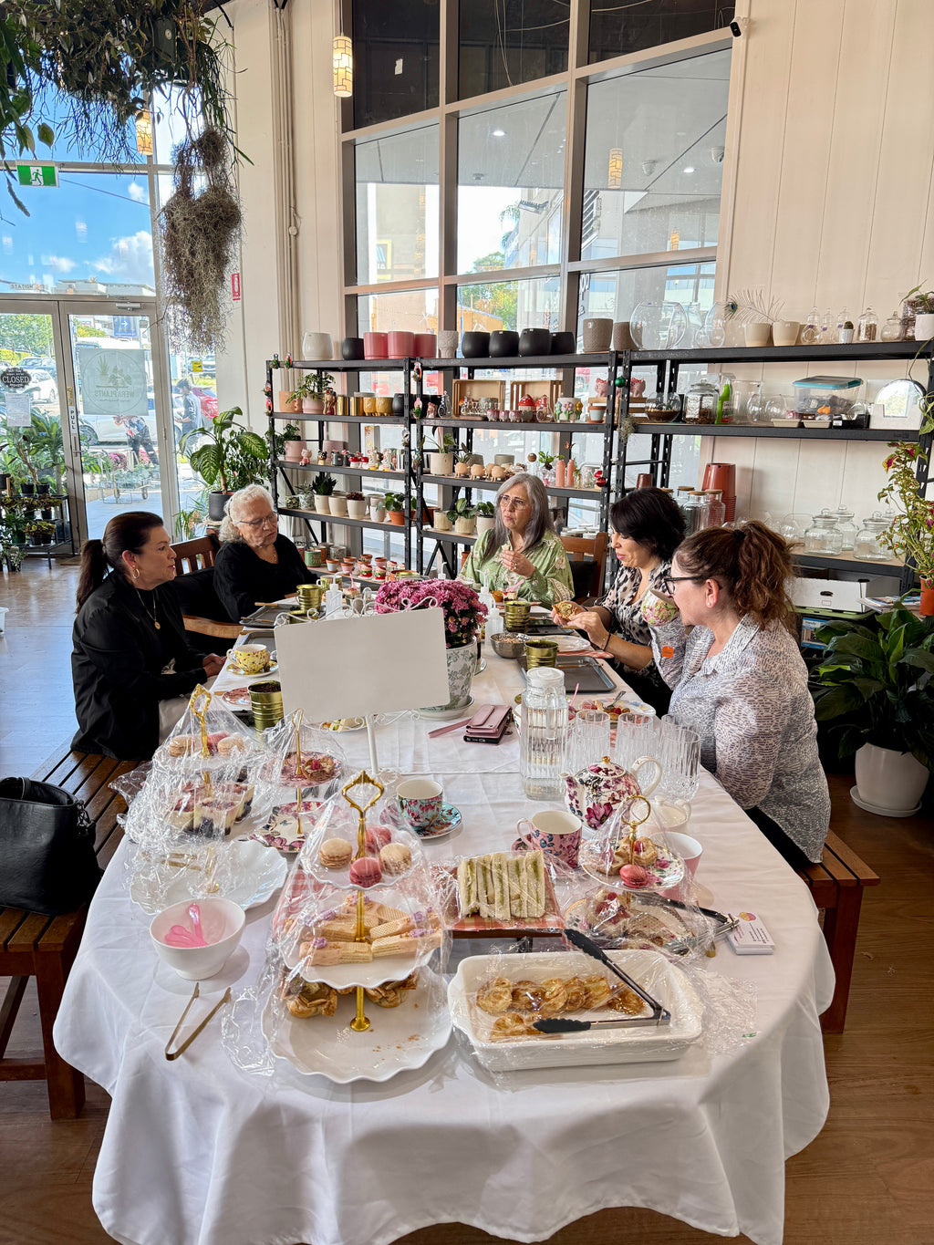 High Tea & Terrarium Workshop