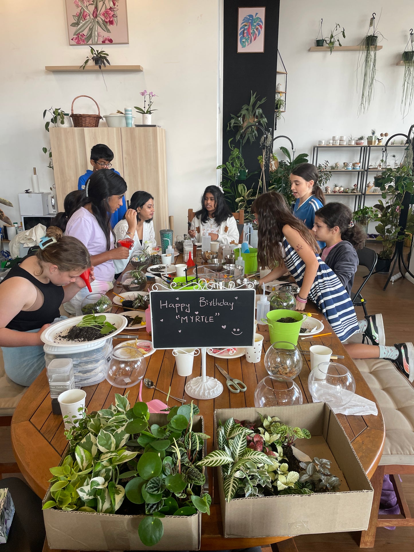 Kids Terrarium Workshop