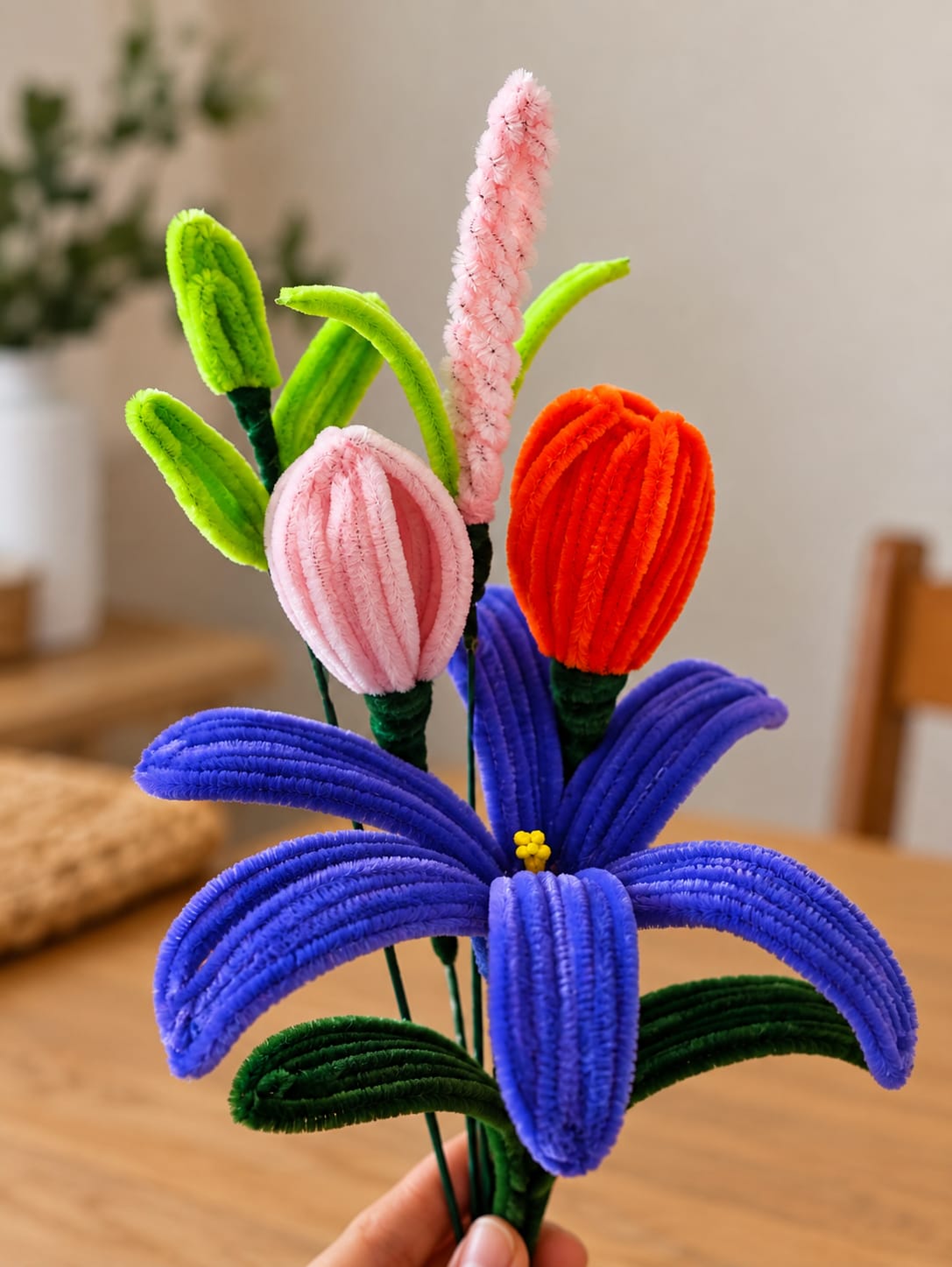 Everlasting Lily Flower Boquet Workshop