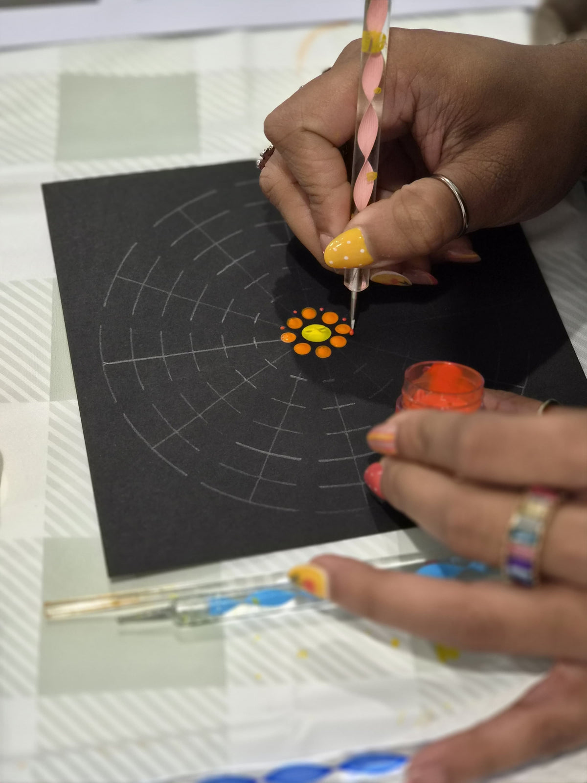 Mindful Dot Mandala Workshop: Among the Plants