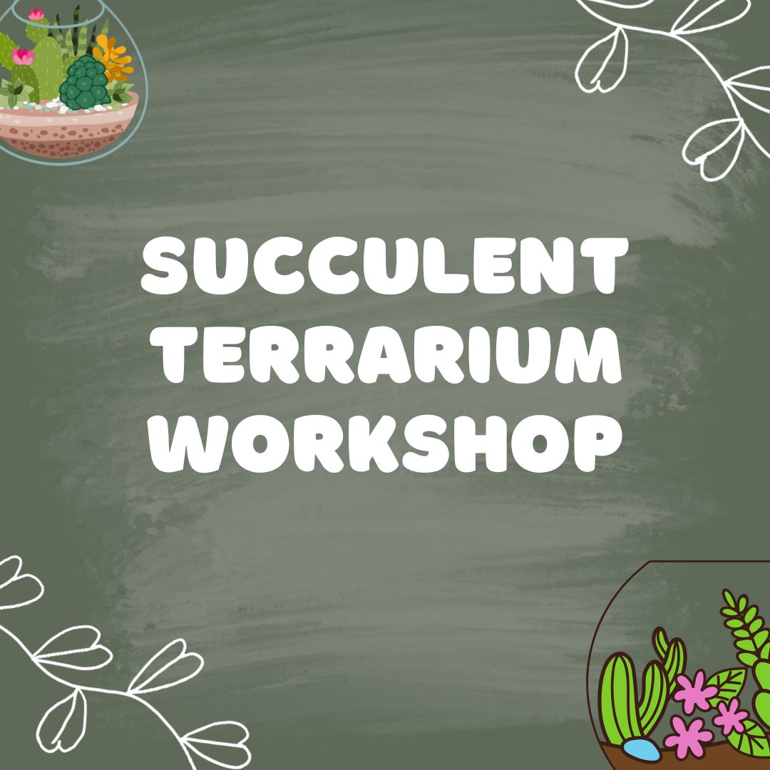 Succulent Terrarium Workshop