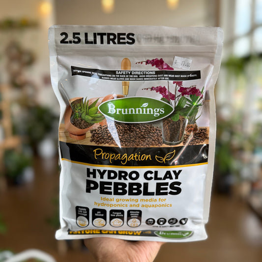 Brunnings Hydro Clay Pebbles- 2.5 lit